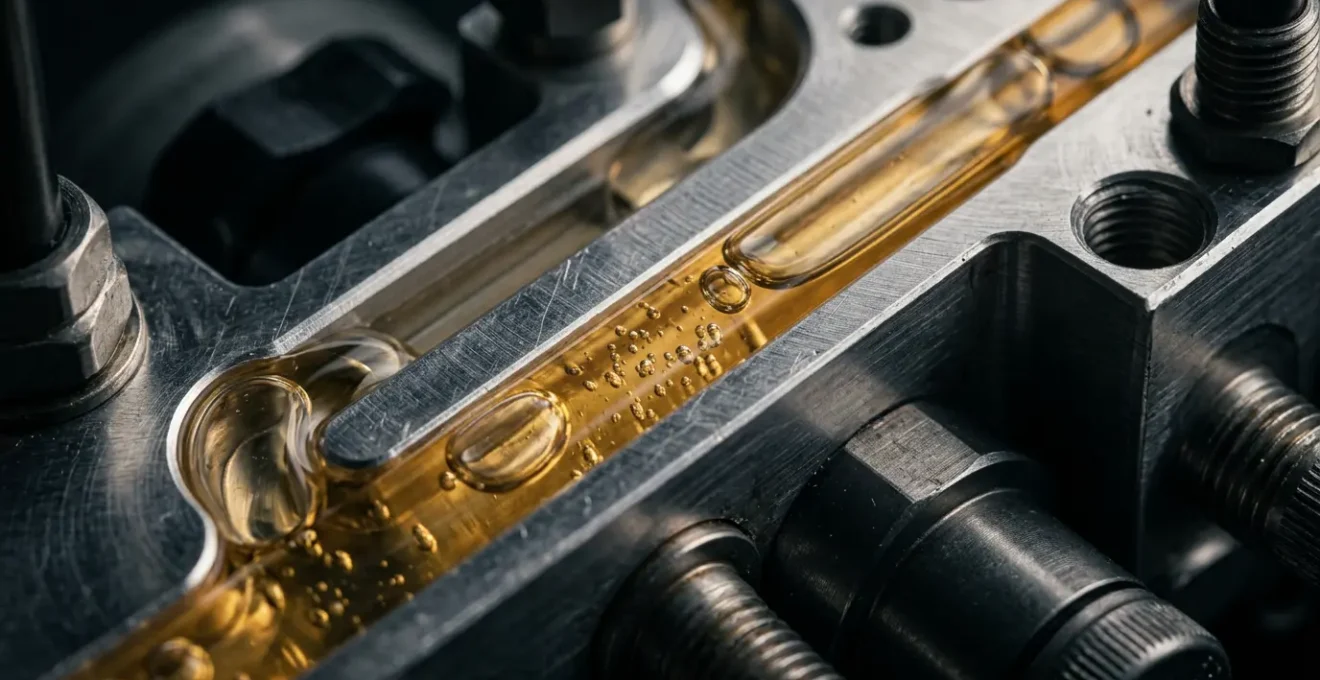 Système de freinage ABS avec liquide de frein doré et maitre-cylindre